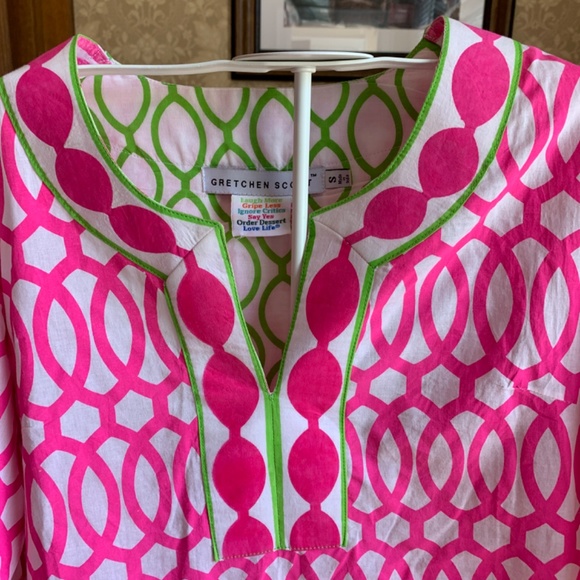 Gretchen Scott split neck tunic. Worn once - Picture 4 of 5